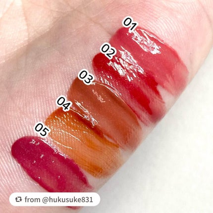 ウォータリーティントリップ/CEZANNE/リップティントを使ったクチコミ(8枚目)