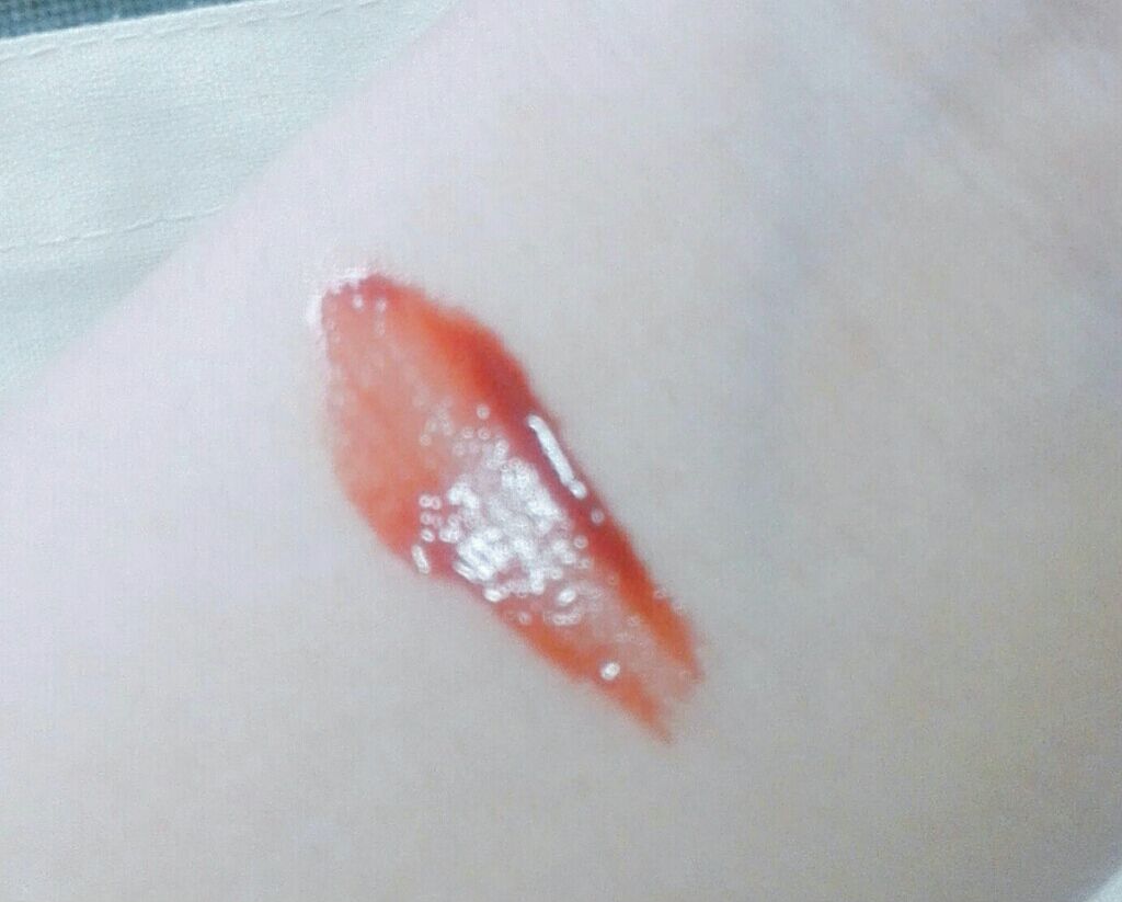 グラスティングウォーターティント/rom&nd/リップティントを使ったクチコミ(2枚目)