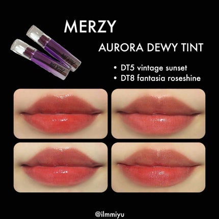オーロラ デュイ ティント/MERZY/リップティントを使ったクチコミ(1枚目)