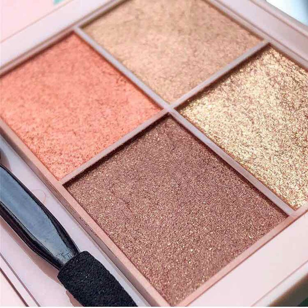 イロアソビ 4色アイパレット/iroasobi/アイシャドウパレットを使ったクチコミ（2枚目）