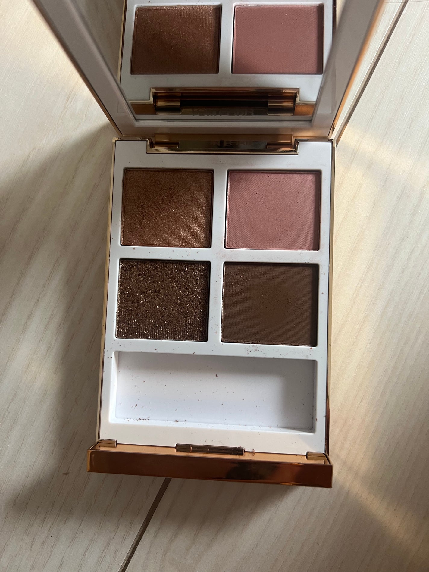 ソレイユ ドゥ フ アイ カラー クォード/TOM FORD BEAUTY/アイシャドウパレットを使ったクチコミ(1枚目)