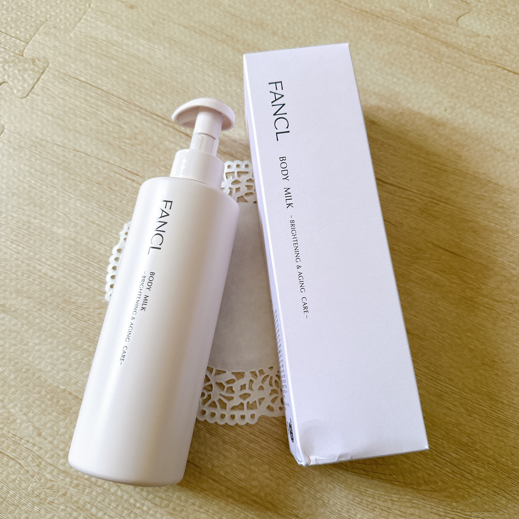 ボディミルク ブライトニング＆エイジングケア＜医薬部外品＞/ファンケル/ボディミルクを使ったクチコミ（2枚目）