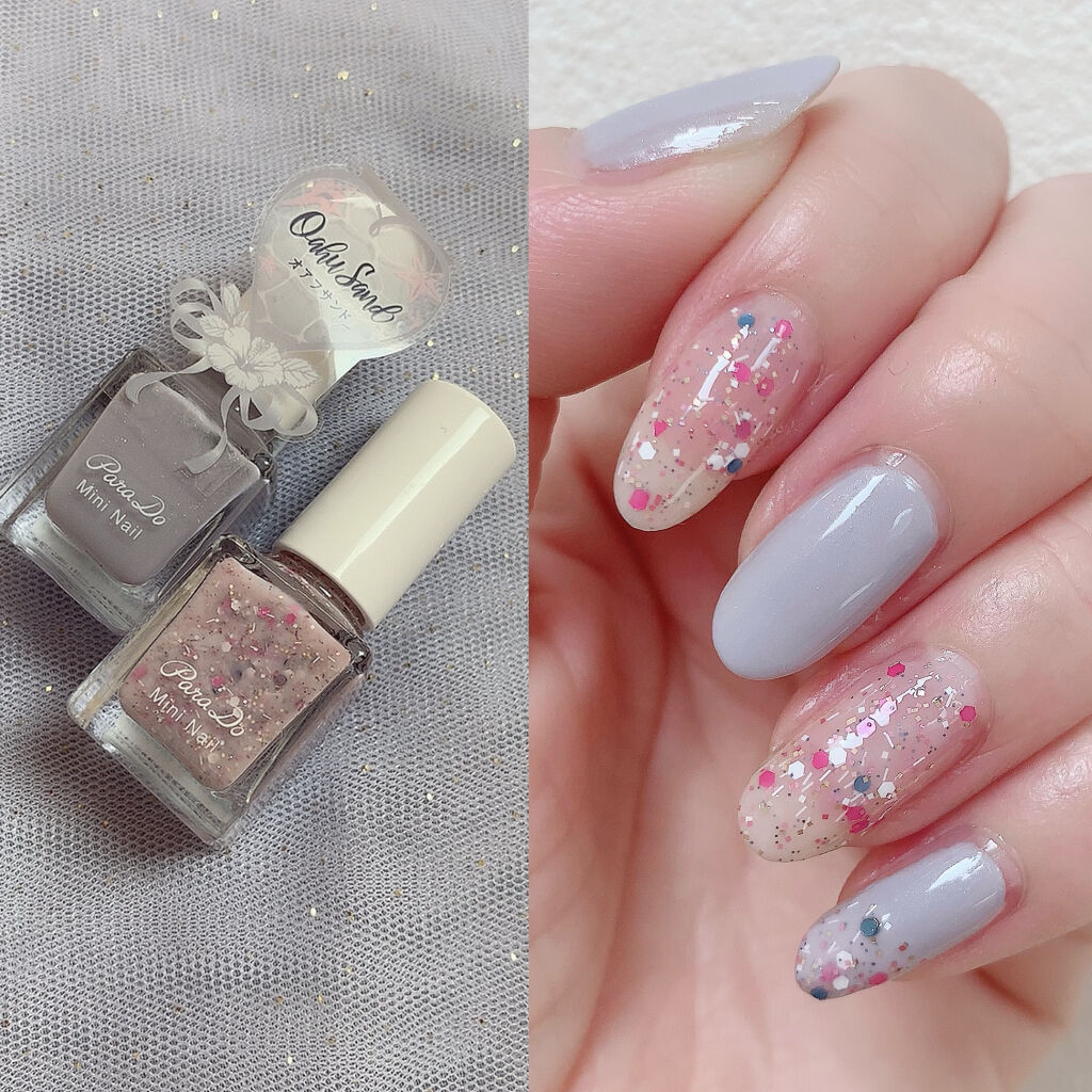 ミニネイル/パラドゥ/マニキュアを使ったクチコミ（2枚目）