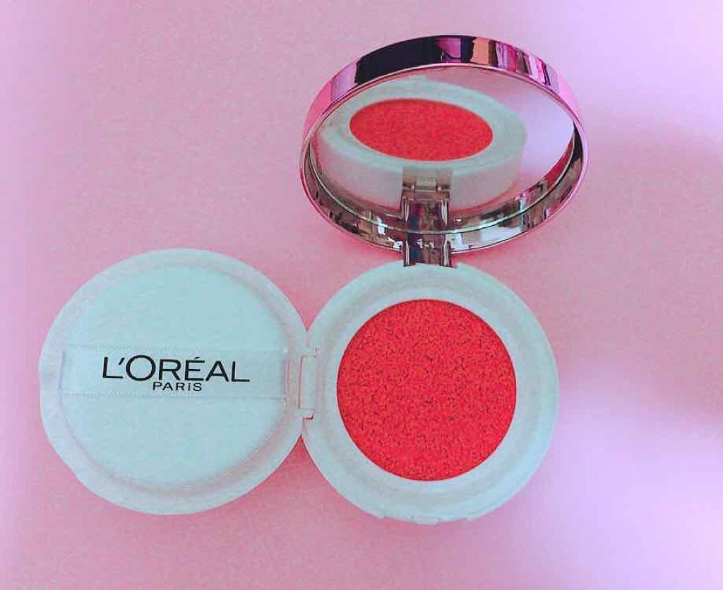 ルーセントマジック クッションブラッシュ/ロレアル パリ/ジェル・クリームチークを使ったクチコミ（1枚目）