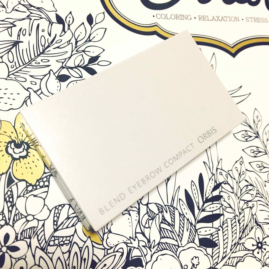 ブレンドアイブローコンパクト チャコールグレー/オルビス/パウダーアイブロウを使ったクチコミ（1枚目）