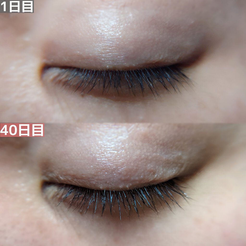 トゥルーアイラッシュセラム/mude./まつげ美容液を使ったクチコミ（3枚目）