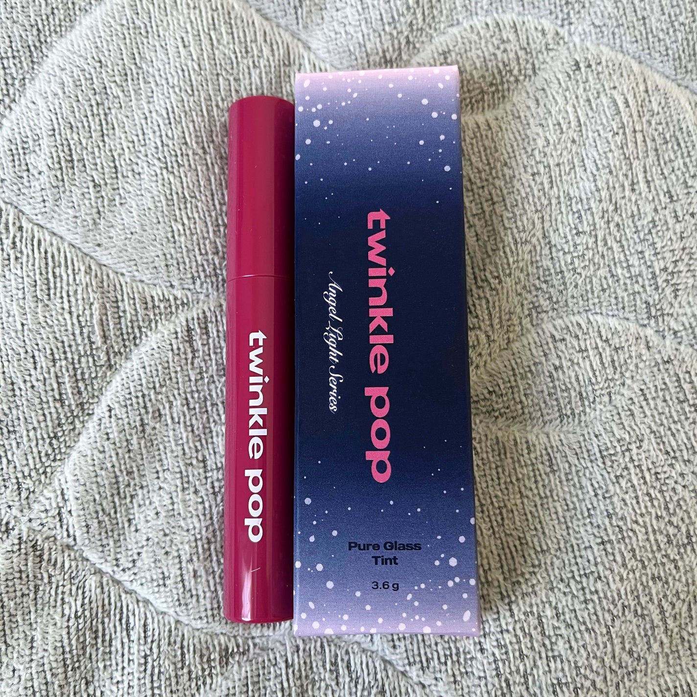 ピュアグラスティント/TWINKLE POP/リップティントを使ったクチコミ(2枚目)