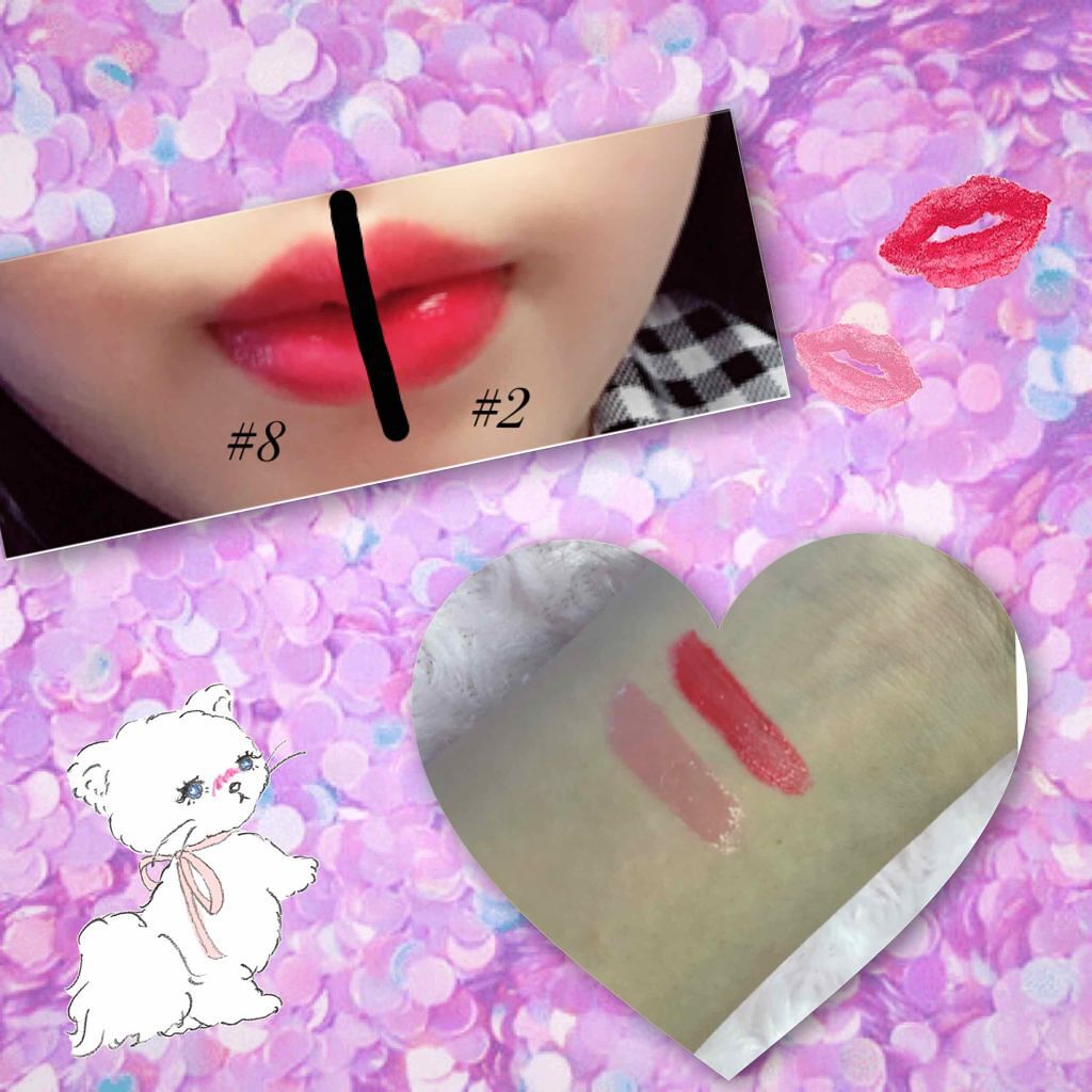 ディアダーリン オイルティント/ETUDE/リップグロスを使ったクチコミ(2枚目)