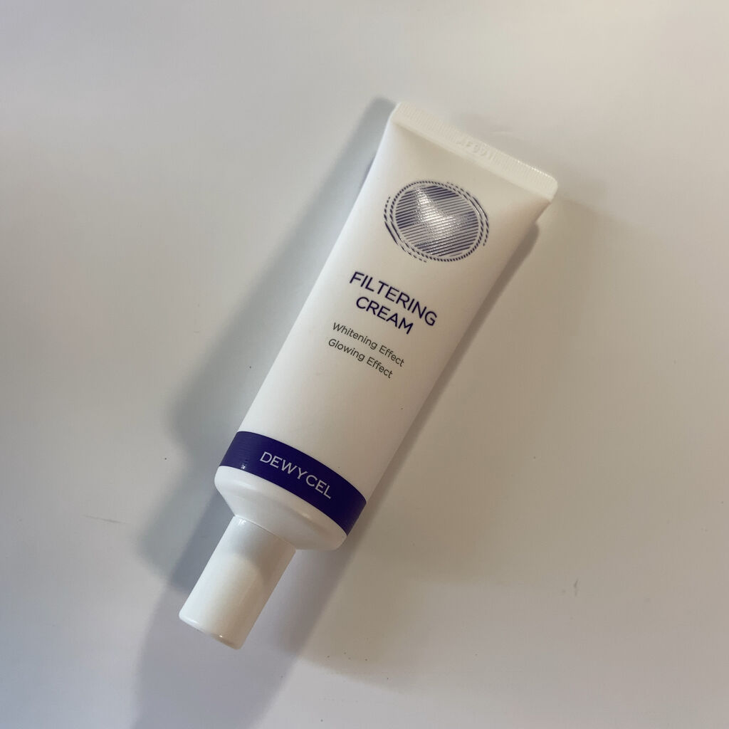 フィルタリングクリーム/DEWYCEL/日焼け止めクリームを使ったクチコミ（1枚目）
