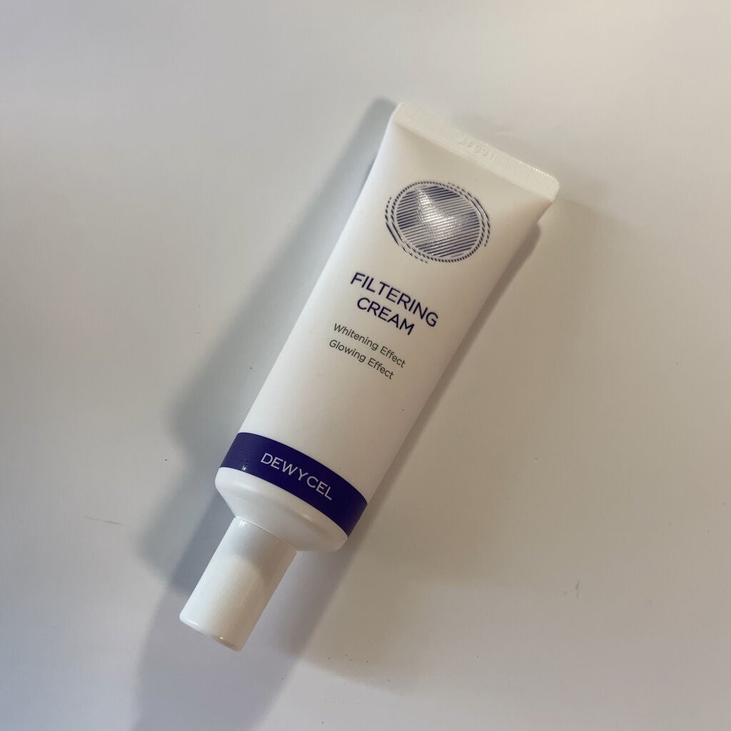フィルタリングクリーム/DEWYCEL/日焼け止めクリームを使ったクチコミ(1枚目)