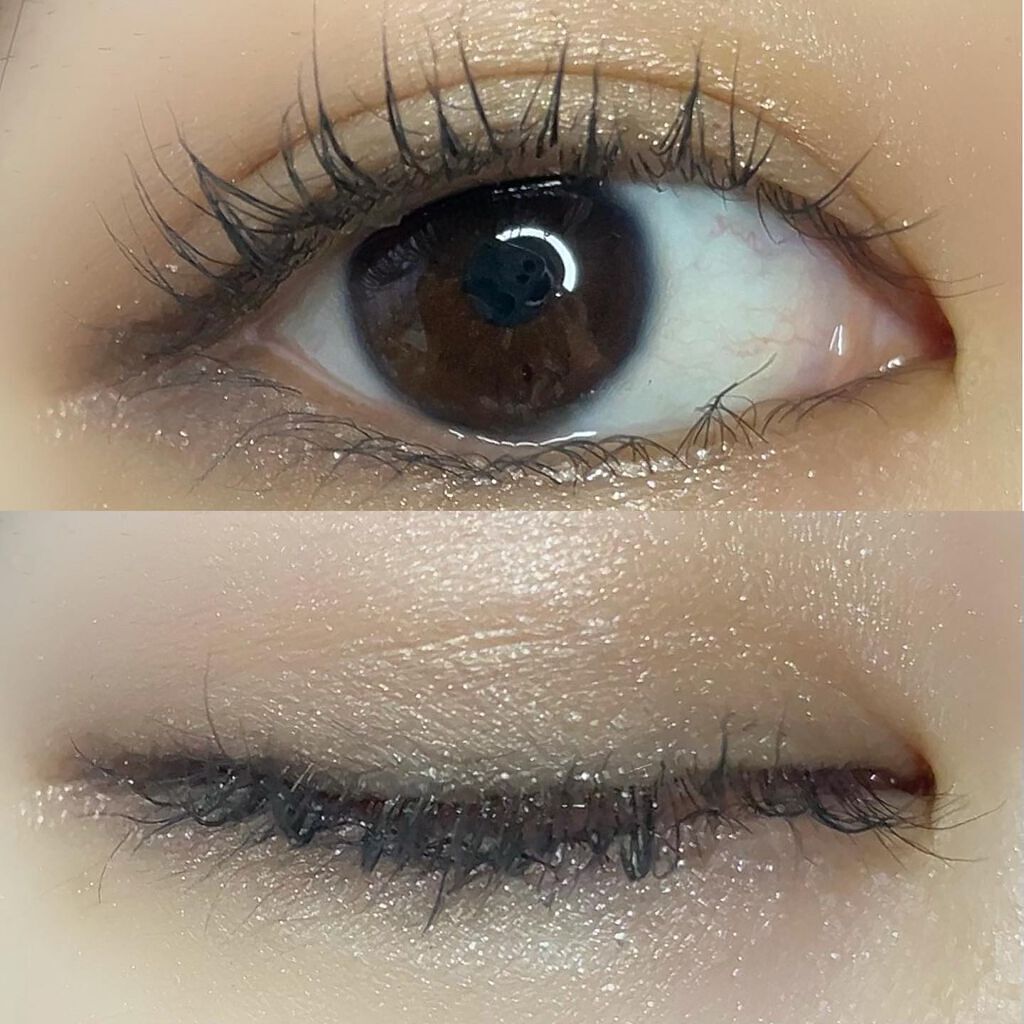 エテュセ アイエディション(マスカラ) G グロッシータイプ グロッシータイプ G02 サンディグレージュ/ettusais/マスカラを使ったクチコミ（3枚目）