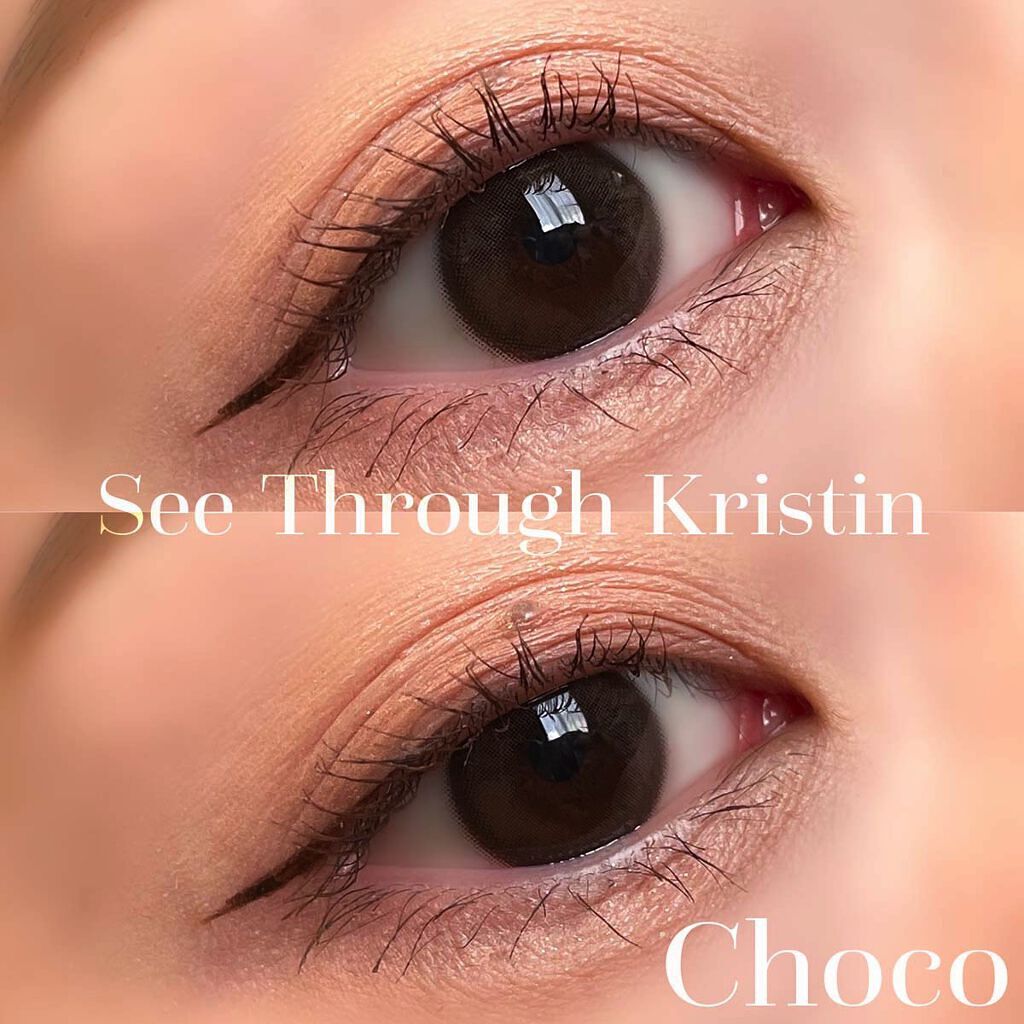 See Through Kristin/Hapa kristin/カラーコンタクトレンズを使ったクチコミ（2枚目）