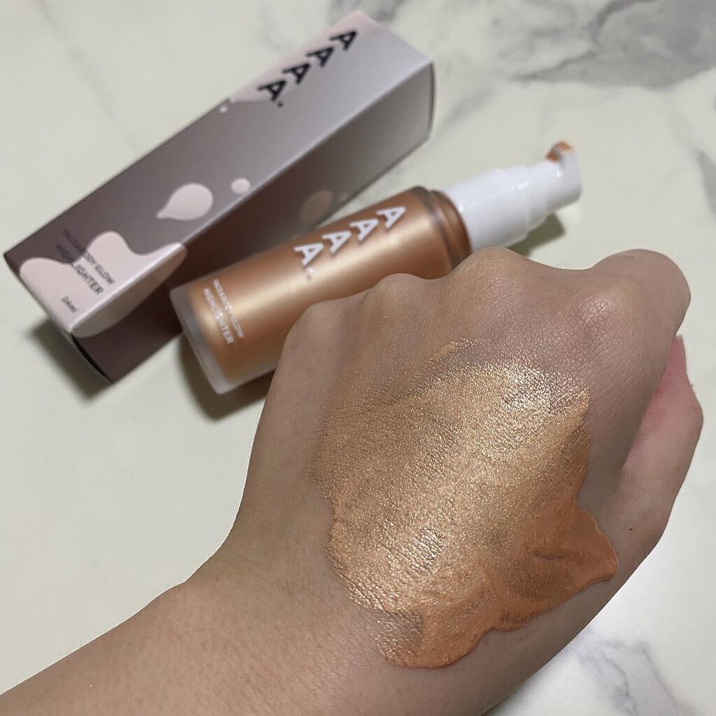 ハイライター/AAAA./リキッドハイライトを使ったクチコミ（3枚目）