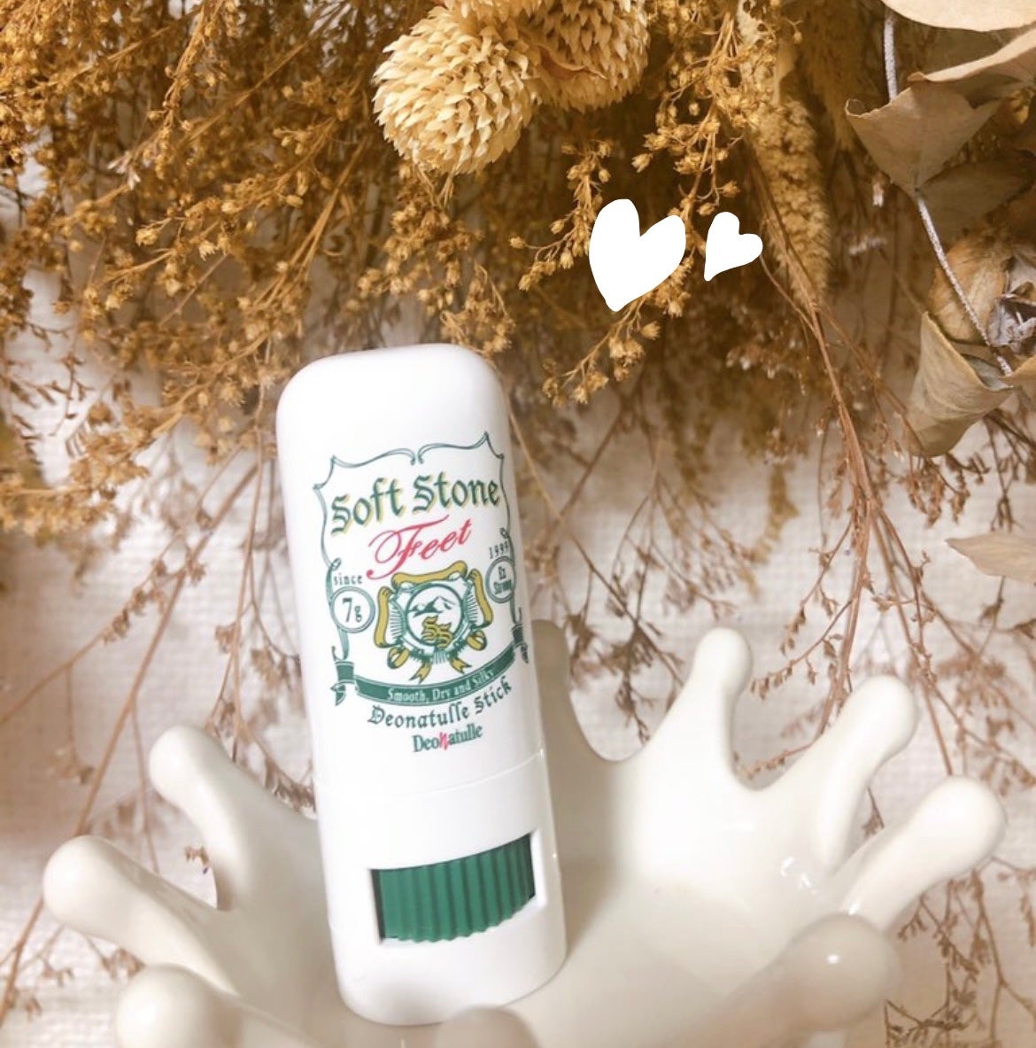 薬用ソフトストーン足指/デオナチュレ/デオドラント・制汗剤を使ったクチコミ(1枚目)