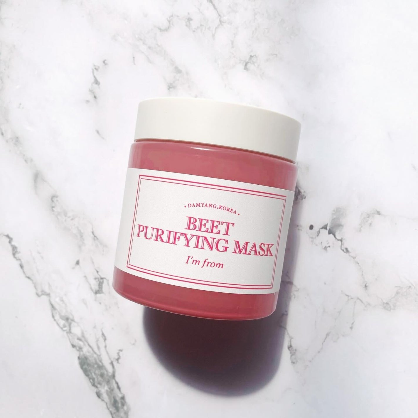 ビーツピュリファイングフェイスマスク/I'm from/洗い流すパック・マスクを使ったクチコミ(1枚目)