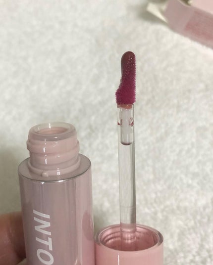 ジューシーパンピンググロス/INTO U/リップグロスを使ったクチコミ(6枚目)