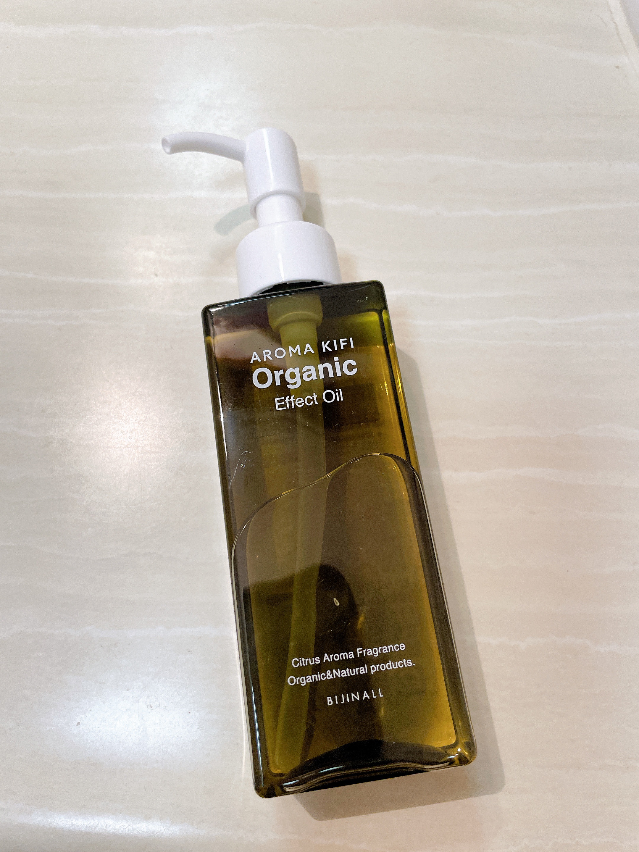 オーガニック エフェクトオイル/AROMA KIFI/ヘアオイルを使ったクチコミ（1枚目）