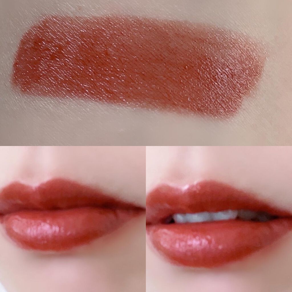 ルージュ ヴォリュプテ シャイン/YVES SAINT LAURENT BEAUTE/口紅を使ったクチコミ(2枚目)