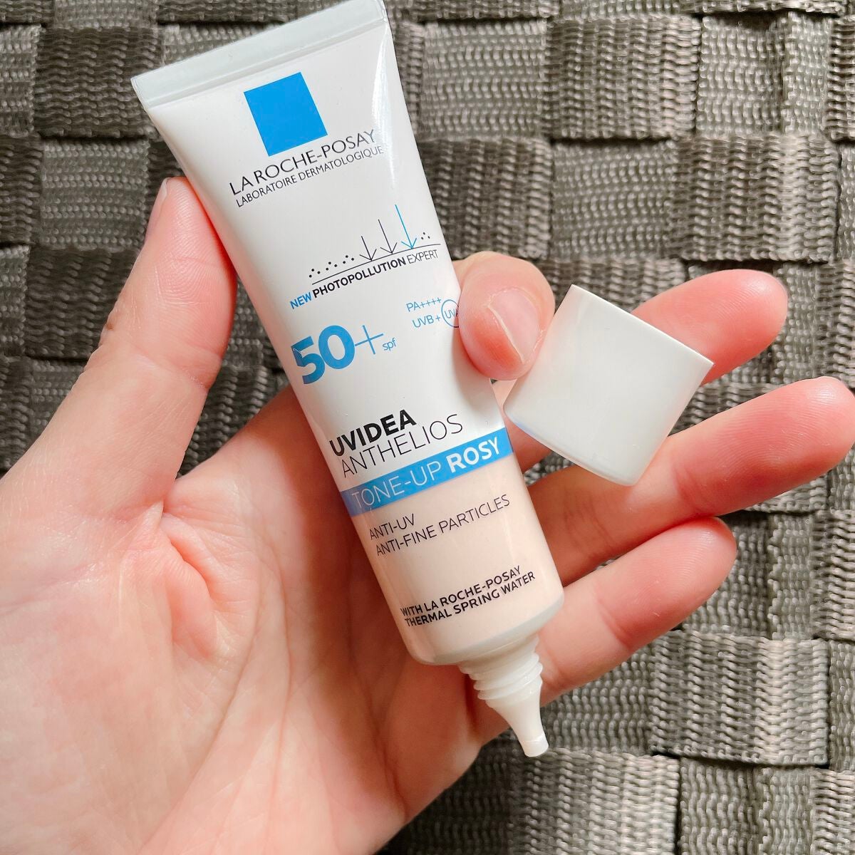 UVイデア XL プロテクショントーンアップ ローズ/ラ ロッシュ ポゼ/日焼け止めクリームを使ったクチコミ(3枚目)