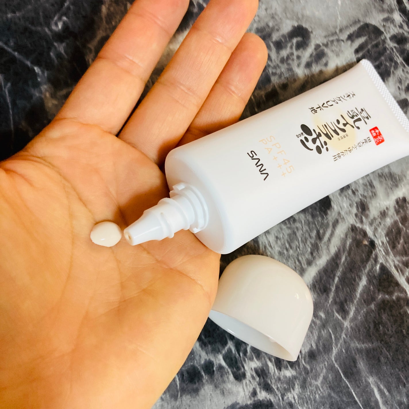 薬用美白スキンケアUV下地/なめらか本舗/化粧下地を使ったクチコミ(1枚目)