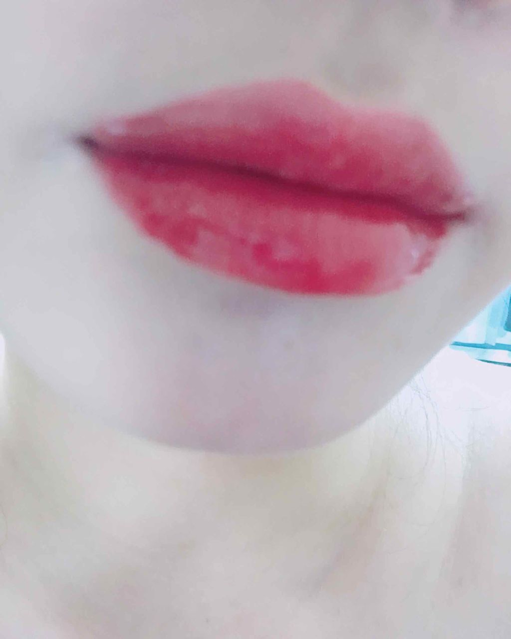 オールインワンティント 06 クランベリーレッド/シャインリッチ/リップティントを使ったクチコミ（3枚目）