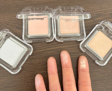 ピュアグラッシュ ハイライター/2aN/パウダーハイライトを使ったクチコミ(8枚目)