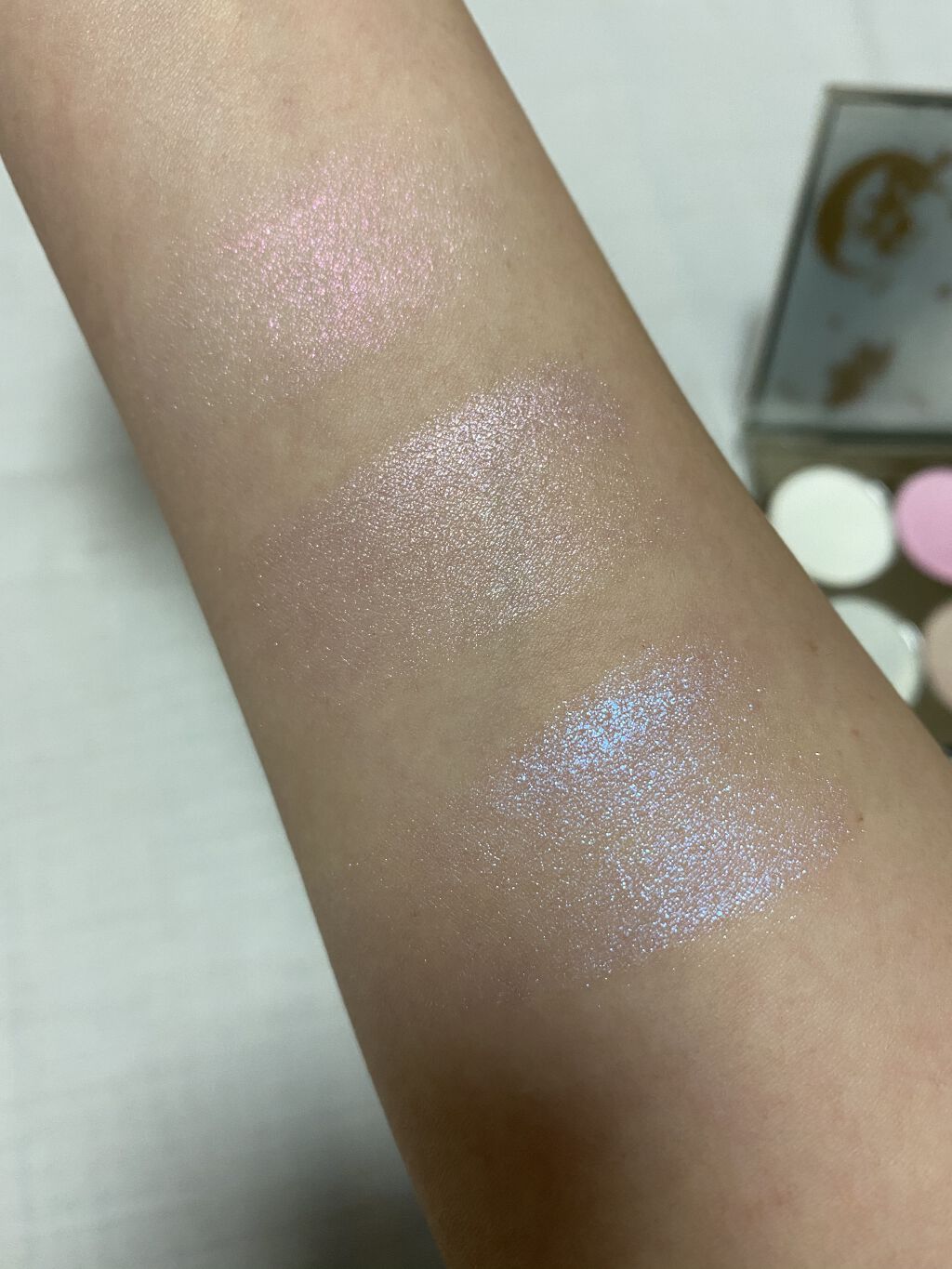 フェアリーハイライトパレット/SUSISU/アイシャドウパレットを使ったクチコミ（3枚目）