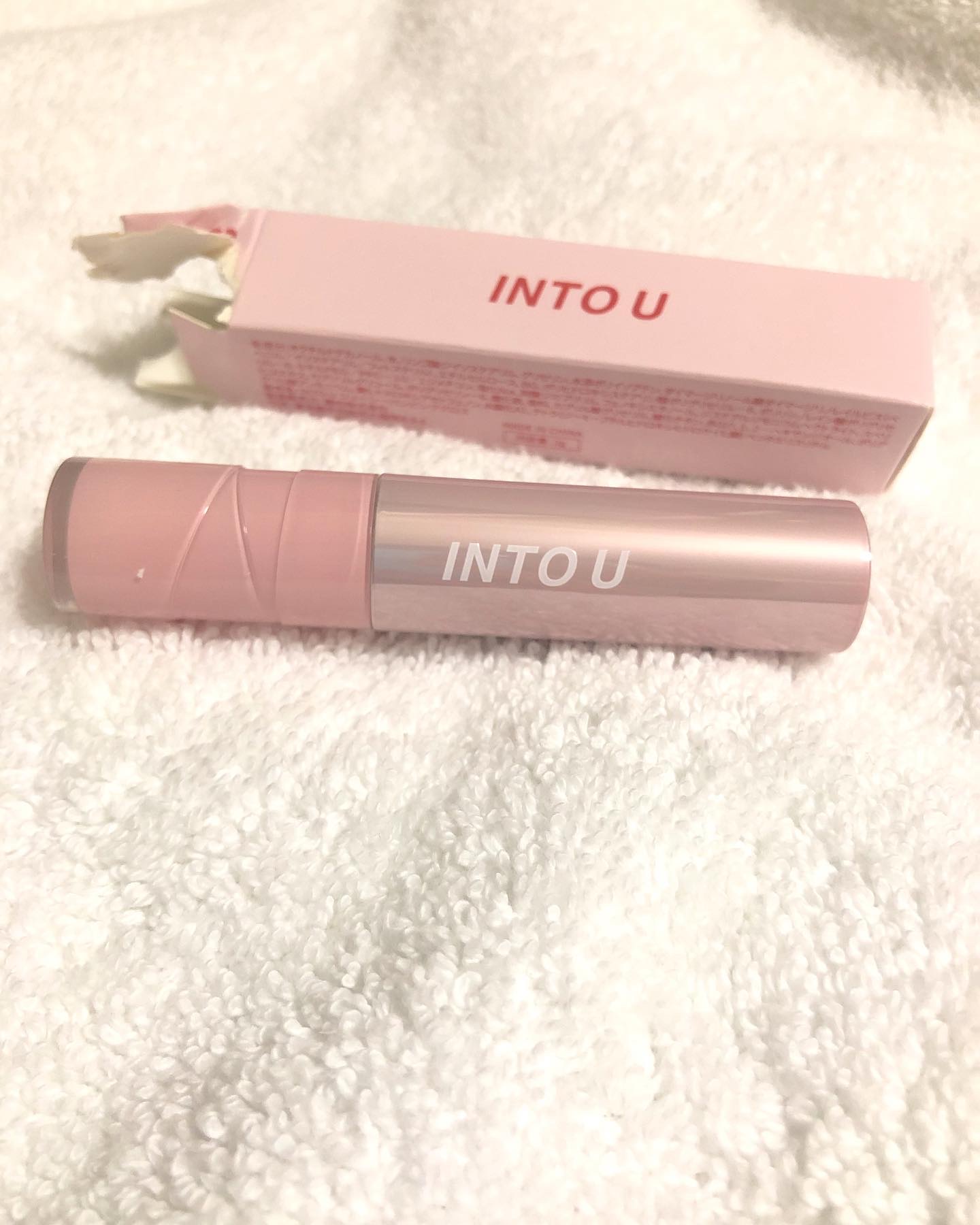 ジューシーパンピンググロス/INTO U/リップグロスを使ったクチコミ（3枚目）