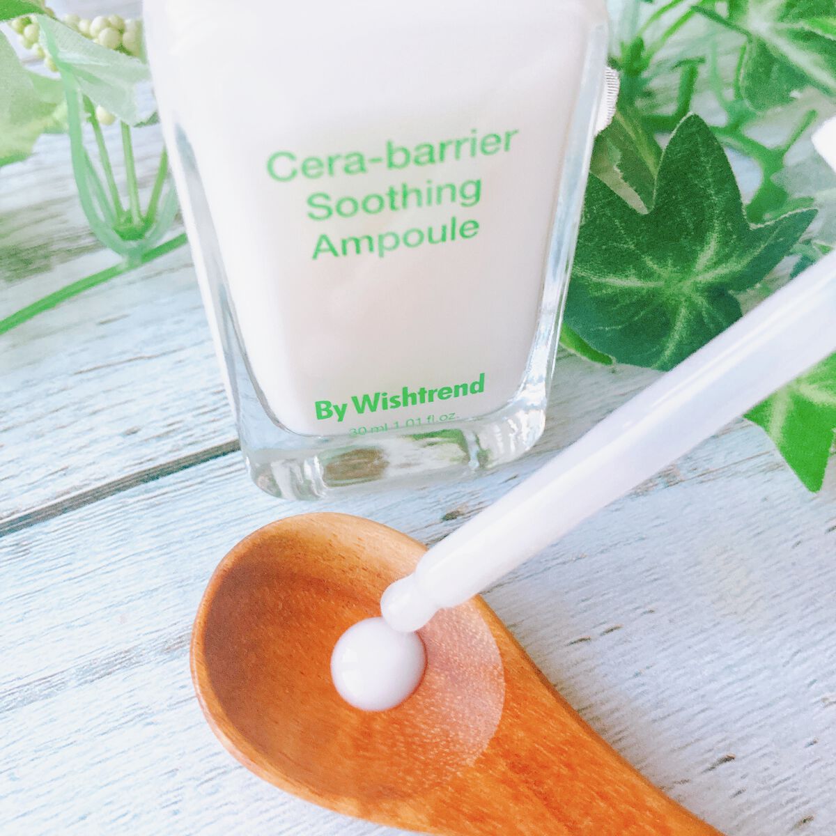 セラバリアスージングアンプル/By Wishtrend/美容液を使ったクチコミ（2枚目）