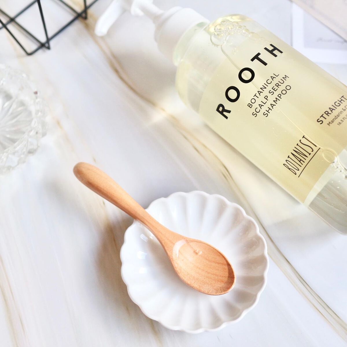 ルース ボタニカルスカルプセラム シャンプー(ストレート)/BOTANIST/市販シャンプーを使ったクチコミ(2枚目)