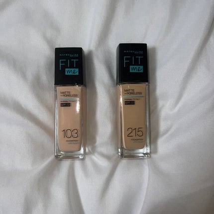 フィットミー リキッドファンデーション R/MAYBELLINE NEW YORK/リキッドファンデーションを使ったクチコミ(1枚目)