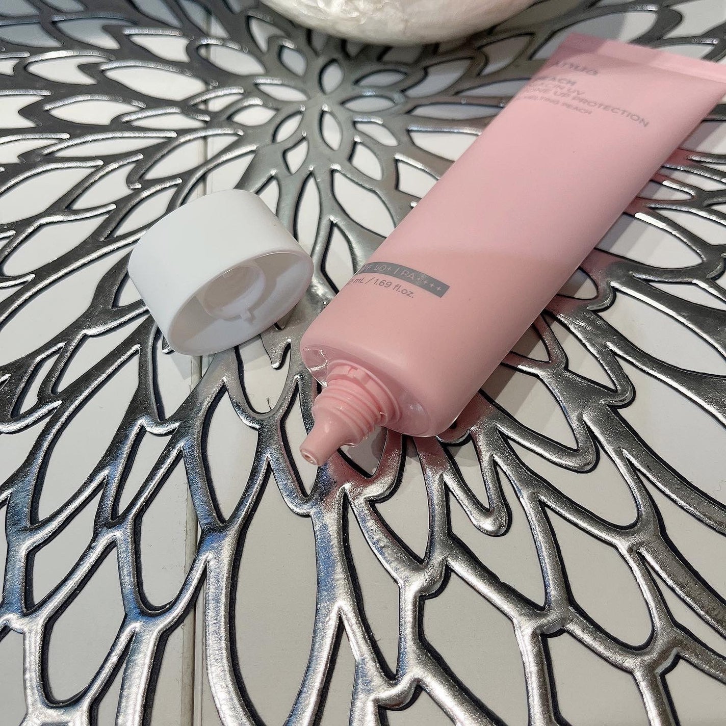 桃ナイアシン UVトーンアッププロテクション/Anua/化粧下地を使ったクチコミ(3枚目)