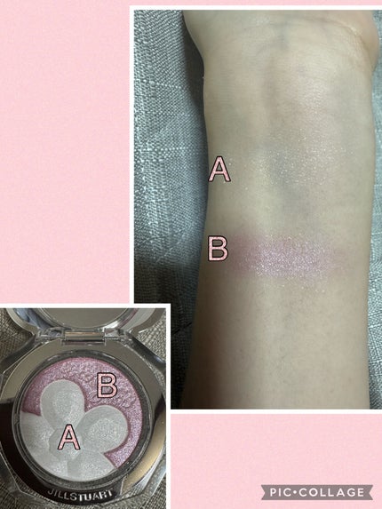 ジルスチュアート クリスタルブルーム ペタルクチュールアイズ デュオ/JILL STUART/アイシャドウパレットを使ったクチコミ(6枚目)