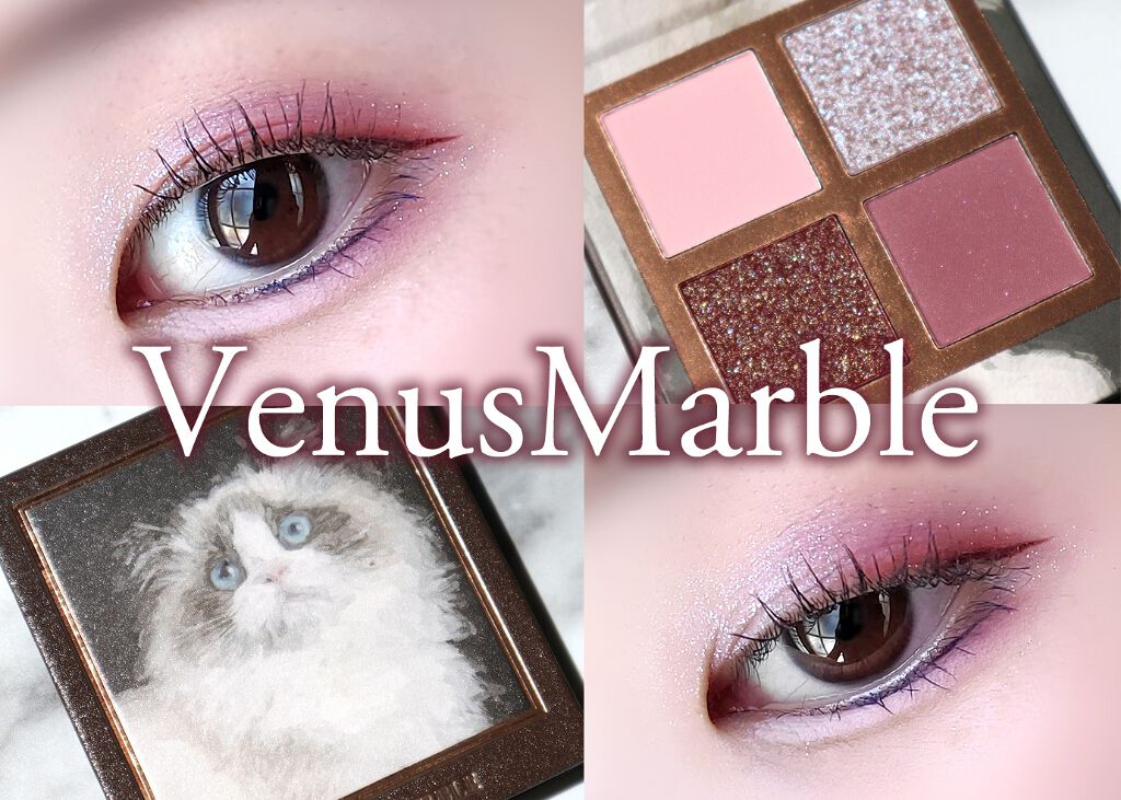 Venus Marble アイシャドウキャットシリーズ/Venus Marble/アイシャドウパレットを使ったクチコミ(1枚目)