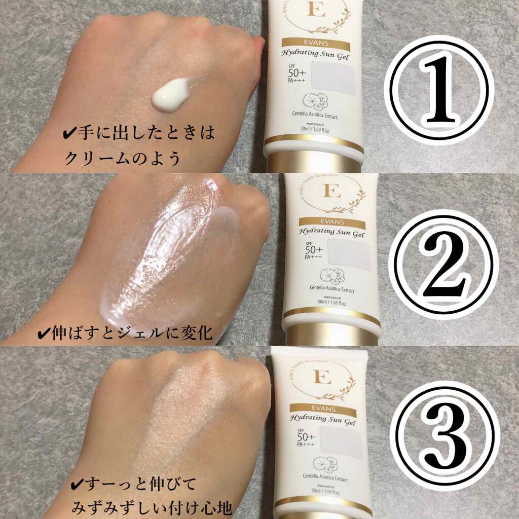 ハイドレイティングUVジェル/ecliss/日焼け止めジェルを使ったクチコミ（2枚目）