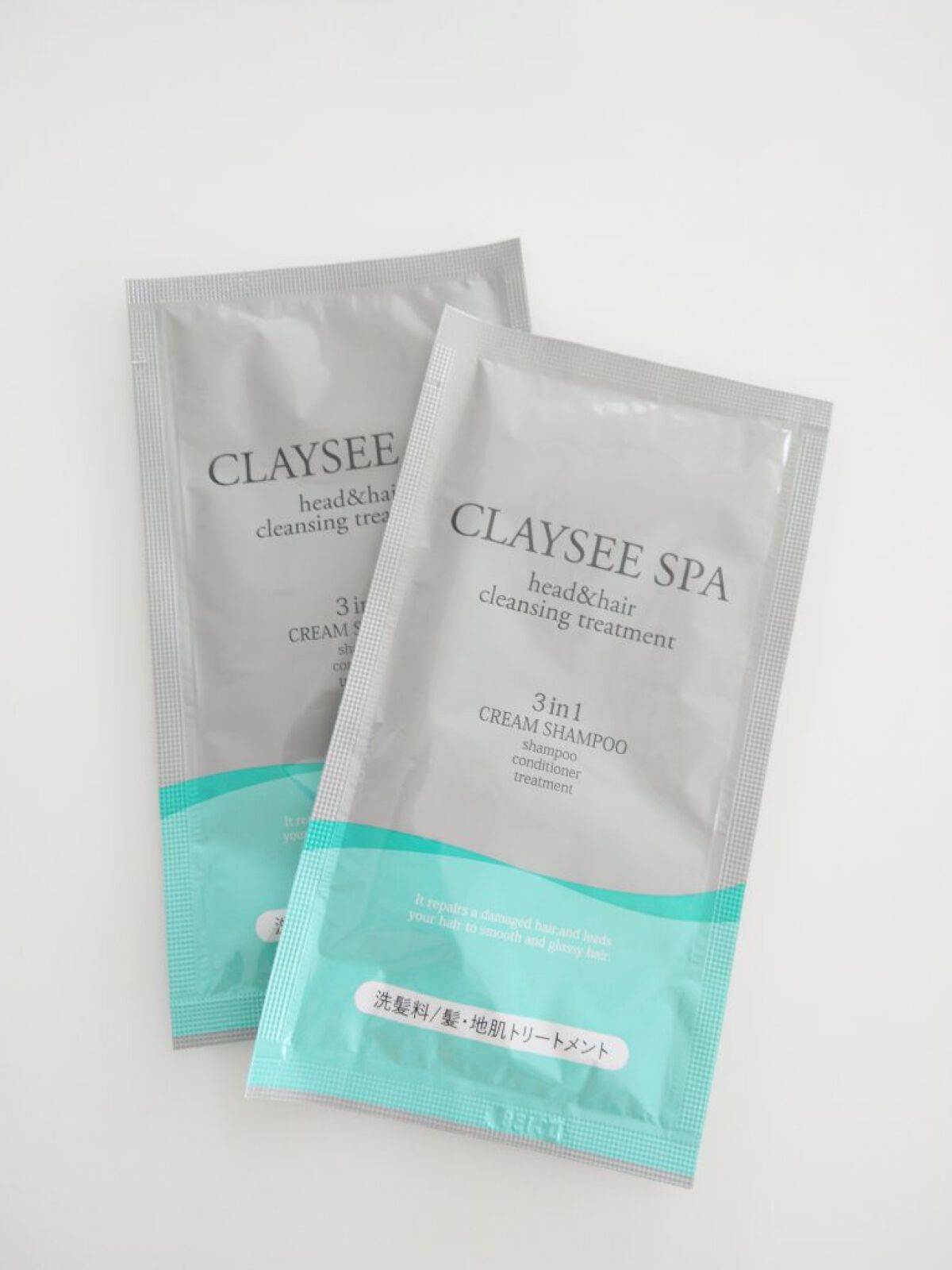 ヘッド＆ヘアクレンジングトリートメント/CLAYSEE SPA/市販シャンプーを使ったクチコミ（1枚目）