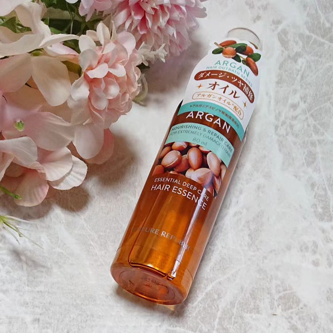 アルガンエッセンシャル ヘアオイル/ネイチャーリパブリック/ヘアオイルを使ったクチコミ（1枚目）