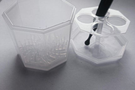 メイクブラシクリーナー/DAISO/その他化粧小物を使ったクチコミ(9枚目)