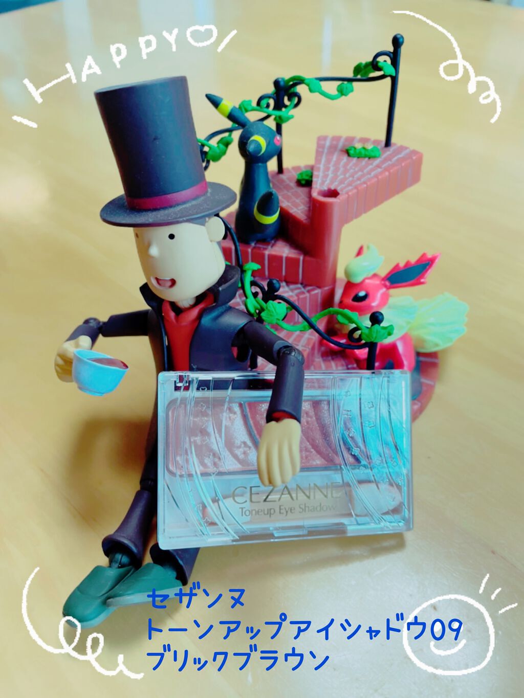 トーンアップアイシャドウ/CEZANNE/アイシャドウパレットを使ったクチコミ(1枚目)