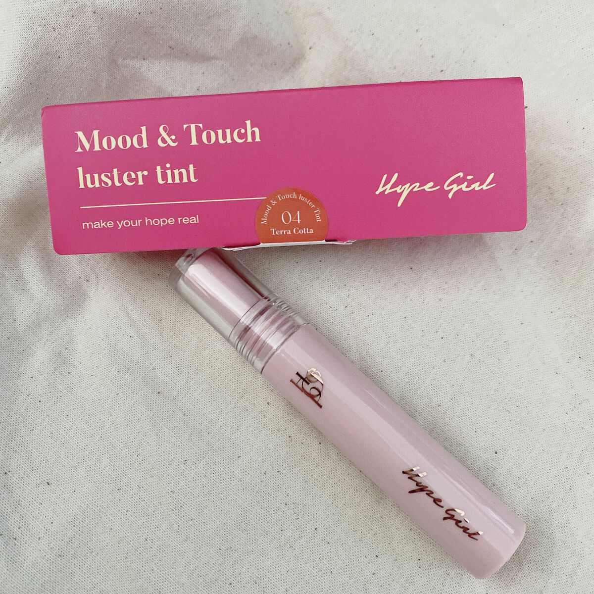 ムードアンドタッチラスターティント #2 HUSH/Hope Girl/リップティントを使ったクチコミ（1枚目）