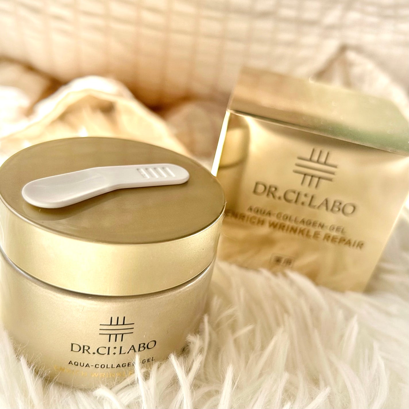 薬用アクアコラーゲンゲル エンリッチリンクルリペア/ドクターシーラボⓇ/フェイスクリームを使ったクチコミ(2枚目)