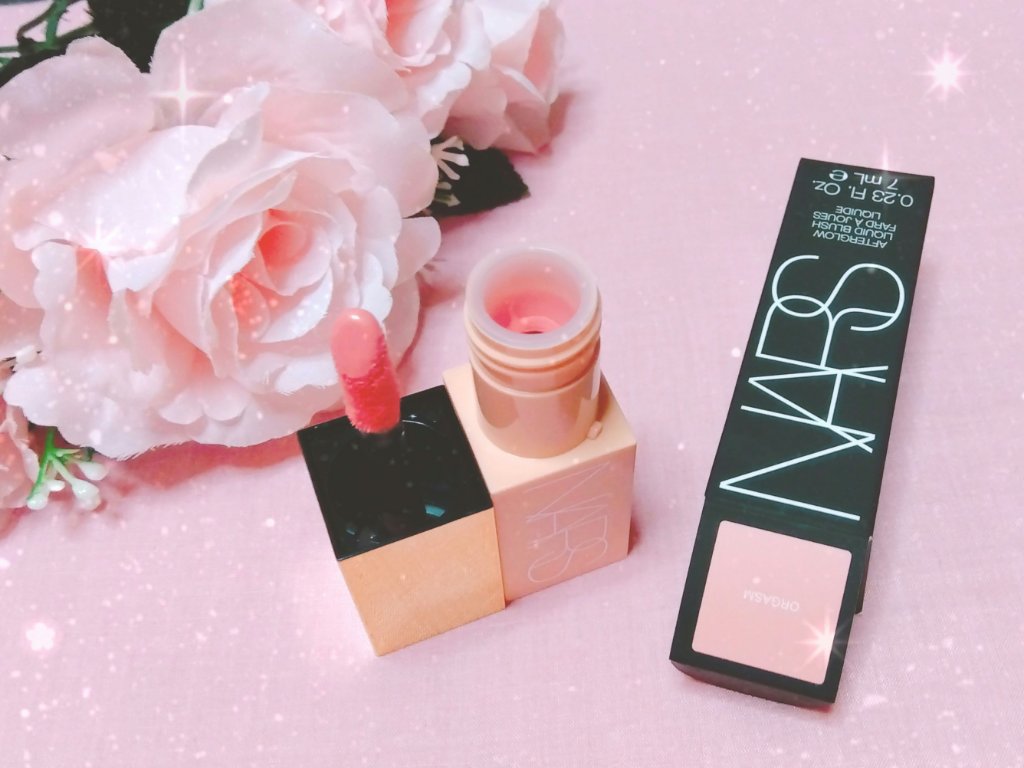  アフターグロー　リキッドブラッシュ/NARS/リキッドチークを使ったクチコミ（1枚目）