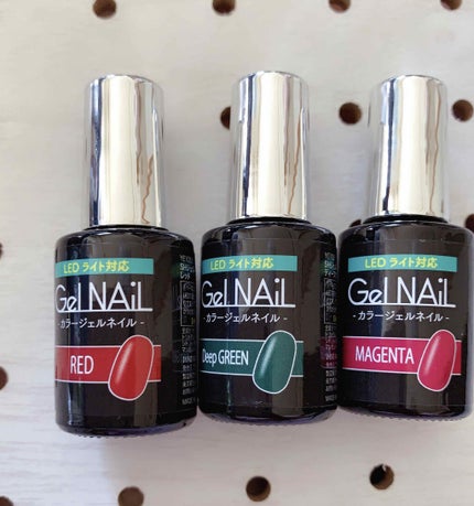 ジェルネイル(ライト対応)/セリア/ジェルネイルを使ったクチコミ(3枚目)