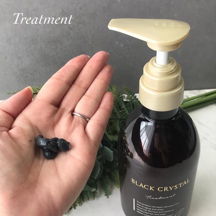 ブラッククリスタル シャンプー & トリートメント/BLACK CRYSTAL/サロンシャンプーを使ったクチコミ(4枚目)