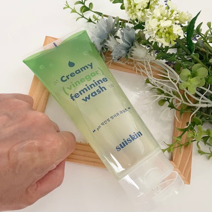 クリーミービネガーフェミニンウォッシュ/suiskin/ボディソープを使ったクチコミ(3枚目)