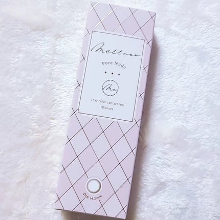 melloew 1day ピュアヌード/melloew/ワンデー(1DAY)カラコンを使ったクチコミ(3枚目)