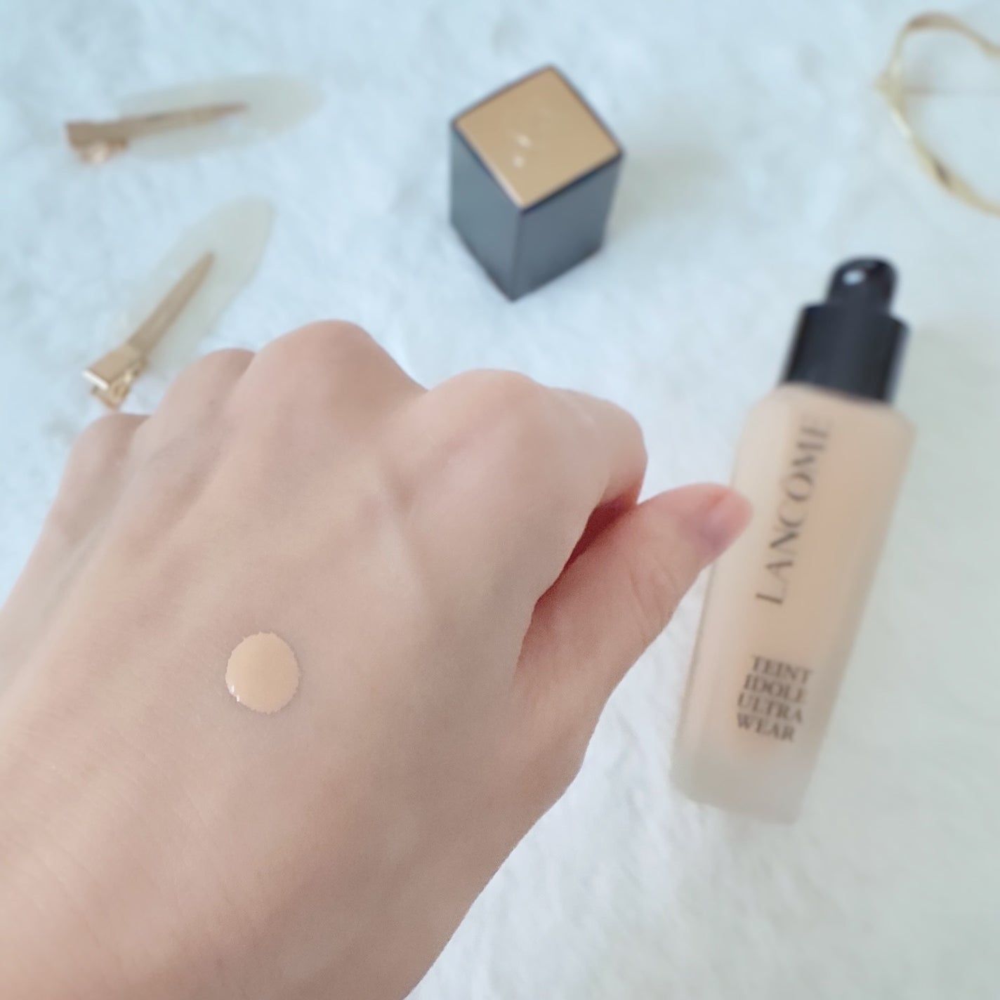 タンイドル ウルトラ ウェア リキッド N/LANCOME/リキッドファンデーションを使ったクチコミ(2枚目)