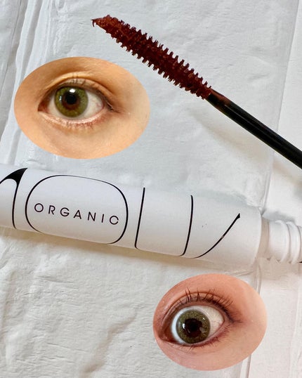 オーガニックロングマスカラ/アクア・アクア/マスカラを使ったクチコミ(2枚目)