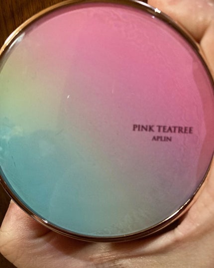 ピンクティーツリーカバークッション/APLIN/クッションファンデーションを使ったクチコミ(1枚目)