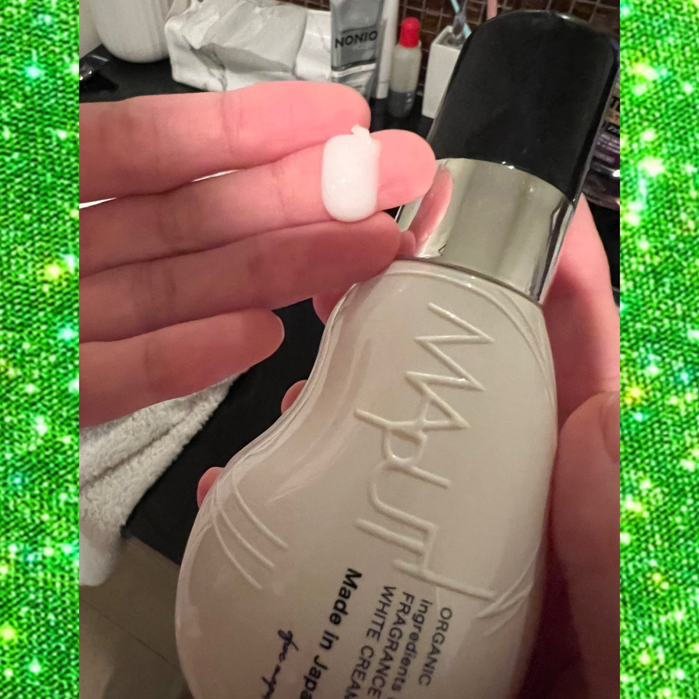 オーガニックフレグランスホワイトクリーム/MAPUTI/デリケートゾーンケアを使ったクチコミ(2枚目)